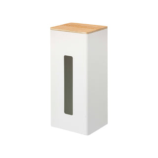 Two-Sided Tissue Case - Steel + Wood - By Baano