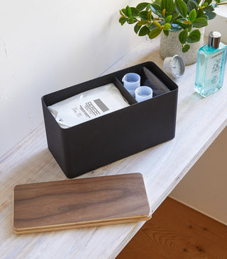 Countertop Organizer - Steel + Wood - By Baano