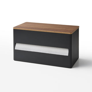 Paper Towel Dispenser - Steel + Wood - By Baano