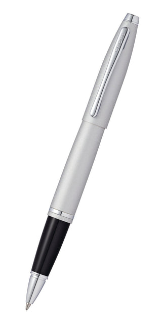 Calais™ Satin Chrome Rollerball Pen - By Baano
