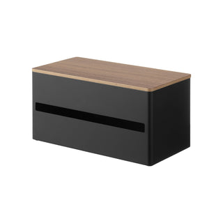 Paper Towel Dispenser - Steel + Wood - By Baano