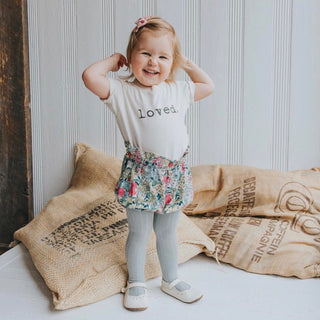 Loved. Organic Cotton Kids Tshirt Short Sleeve - By Baano