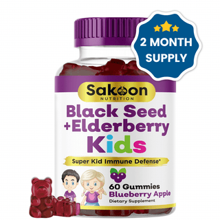 Kids Black Seed + Elderberry Gummies - By Baano