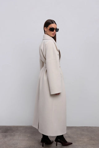 Eliza Classic Wool Blend Overcoat