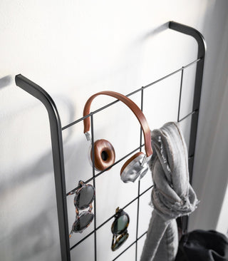 Leaning Ladder with Grid Panel (63" H) - Steel - By Baano