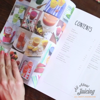 The Juice Lover's Big Book of Juices Paperback Book (Signed copy)