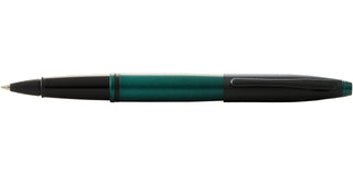 Calais™ Matte Green and Black Lacquer Rollerball Pen - By Baano