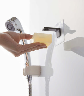Traceless Adhesive Magnetic Soap Holder - By Baano