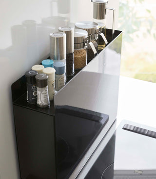 Sliding Drawer Seasoning Rack - Steel - By Baano