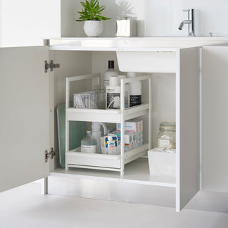 Two-Tier Pull-Out Shelf - Steel - By Baano