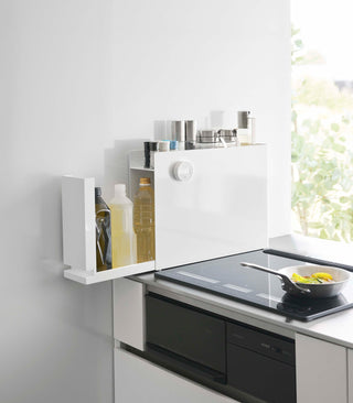 Sliding Drawer Seasoning Rack - Steel - By Baano