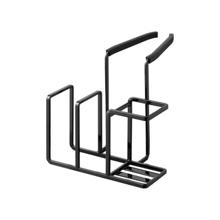 Faucet-Hanging Sponge & Brush Holder - Steel - By Baano