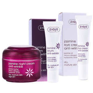 Jasmine Bundle: Night Cream, Eye Cream & Serum Ziaja® USA Webstore