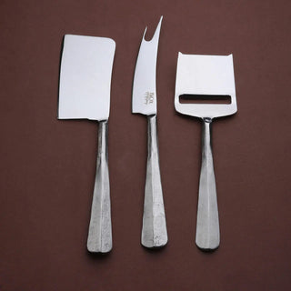 Ridge Cheese Knives 3 Pc. Set INOX Artisans