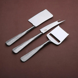 Ridge Cheese Knives 3 Pc. Set INOX Artisans