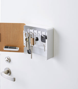 Magnetic Key Cabinet - Steel + Wood - By Baano