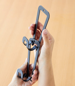 Cascading Storage Hooks - Steel - By Baano