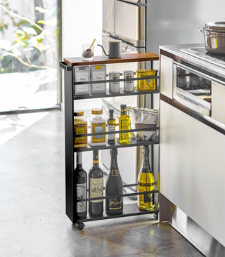 Slim Storage Cart (32" H) - Steel Yamazaki Home