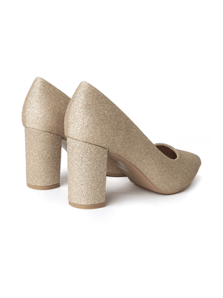 Jolie | Gold Glitter