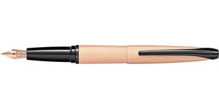 ATX® Brushed Rose Gold Stainless Steel Fine Nib Fountain Pen - By Baano