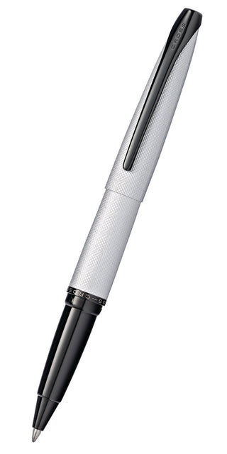 ATX® Brushed Chrome Rollerball Pen - By Baano