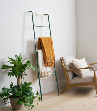Leaning Storage Ladder (63" H) - Steel Yamazaki Home