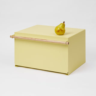 Bread Box - Steel + Wood - By Baano