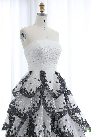 Keep it Stunning Strapless Evening Gown - By Baano