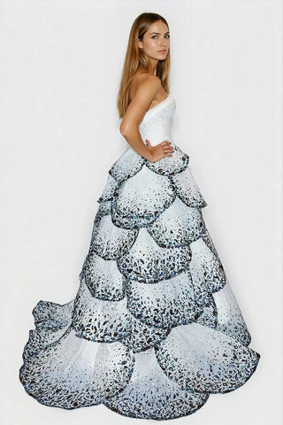 Keep it Stunning Strapless Evening Gown - By Baano