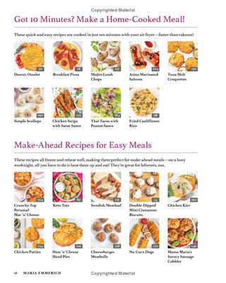 Keto Air Fryer: 100+ Delicious Low-Carb Recipes to Heal Your Body & Help You Lose Weight (Spiral Bound) - By Baano