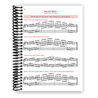The Complete Book of Scales, Chords, Arpeggios & Cadences (Spiral Bound) - By Baano