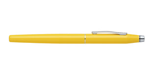 Classic Century® Sunrise Yellow Pearlescent Lacquer Fine Nib Fountain Pen - By Baano