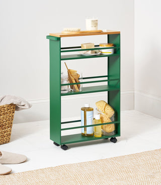 Slim Storage Cart (32" H) - Steel Yamazaki Home