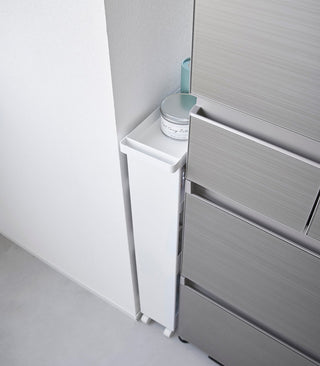 Slim Rolling Wagon (31.7" H) - Steel - By Baano