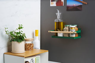 Magnetic Storage Caddy - Steel + Wood - By Baano