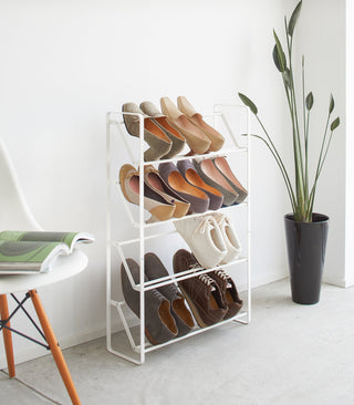 Slim Shoe Rack (31" H) - Steel - By Baano
