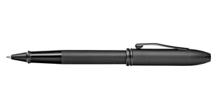Townsend® Black PVD Micro-knurl Rollerball Pen - By Baano