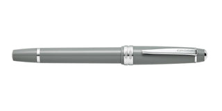 Bailey Light™ Polished Gray Resin Rollerball Pen - By Baano