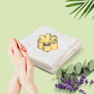 Flower Shaped Lotion Bar - By Baano