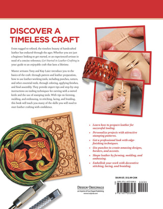 Get Started in Leather Crafting: Step-by-Step Techniques and Tips for Crafting Success (Spiral Bound) - By Baano