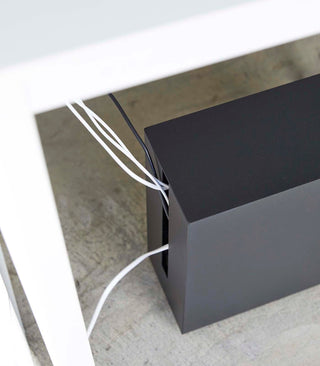 Rolling Cable Management Box - Steel - By Baano