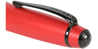Bailey™ Matte Red Lacquer Ballpoint Pen - By Baano