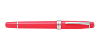 Bailey Light Polished Coral Resin Rollerball Pen - By Baano