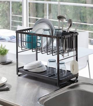 Two-Tier Wire Dish Rack - Steel - By Baano