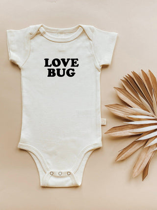 Love Bug Organic Baby Bodysuit Tenth & Pine