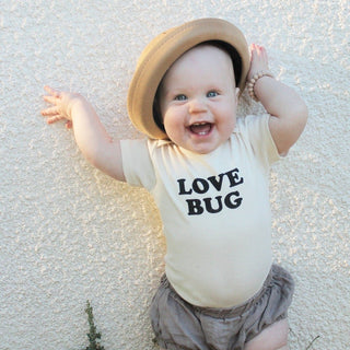 Love Bug Organic Baby Bodysuit Tenth & Pine