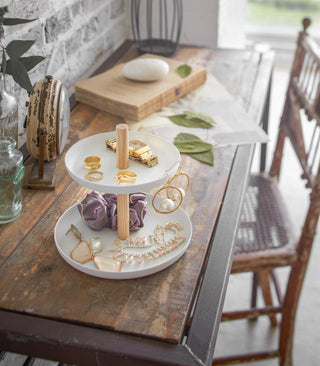 Jewelry Organizer - Steel + Wood - By Baano