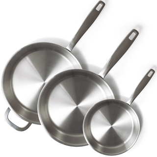 Maestro 5-Ply Stainless Steel Frying Pan - By Baano