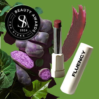 Vegan MultiStick colored from Potatoes, Beets, Radish, Spirulina + Turmeric for Cheeks and Lips - I am. Powerful.