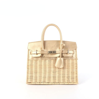 Margo - Wicker Handbag